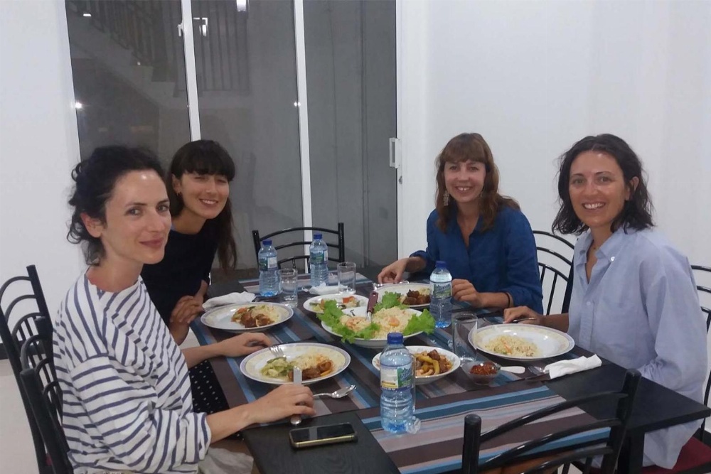 Mountain White Villa by Sunrise